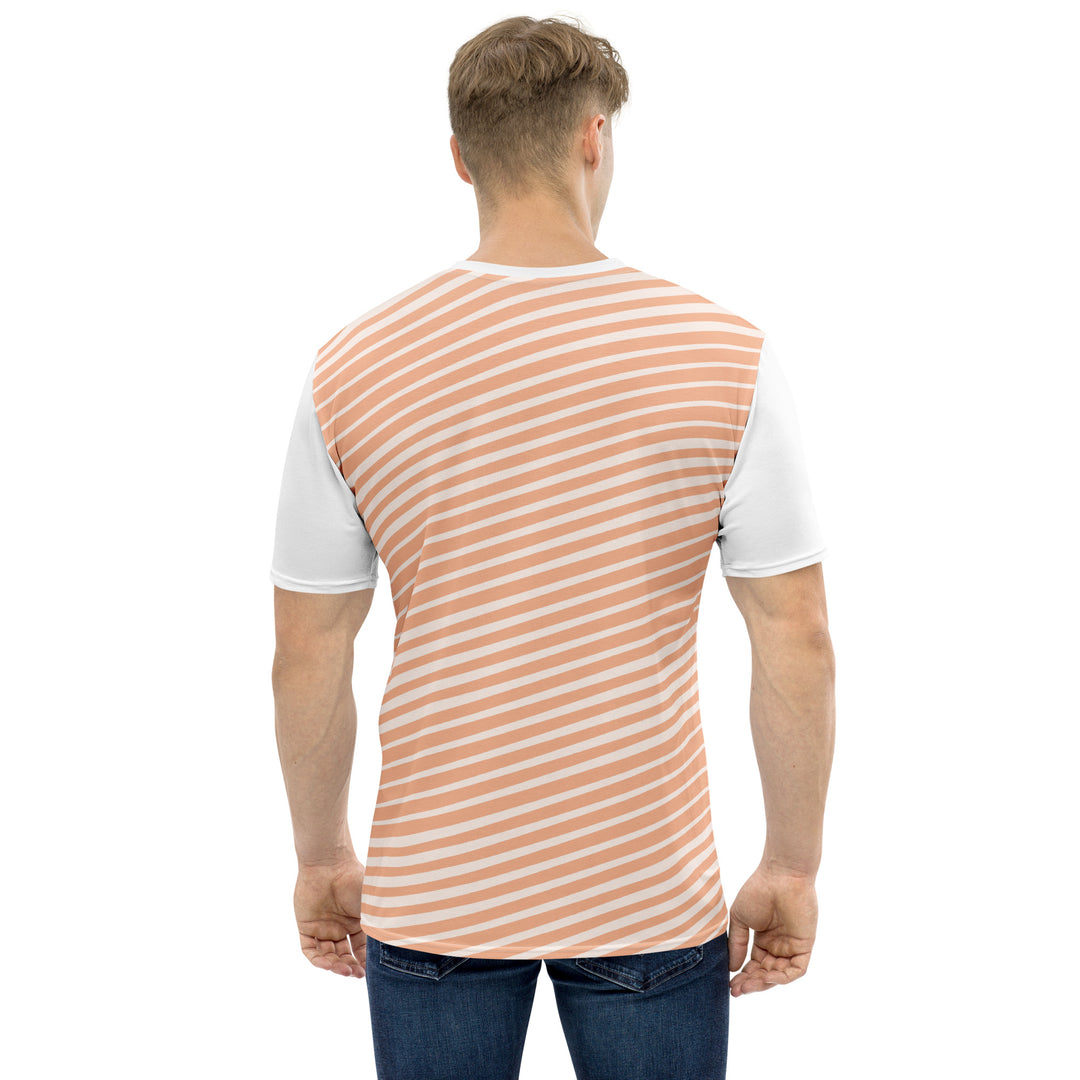 Premium Men's Jersey - White-Orange Scar