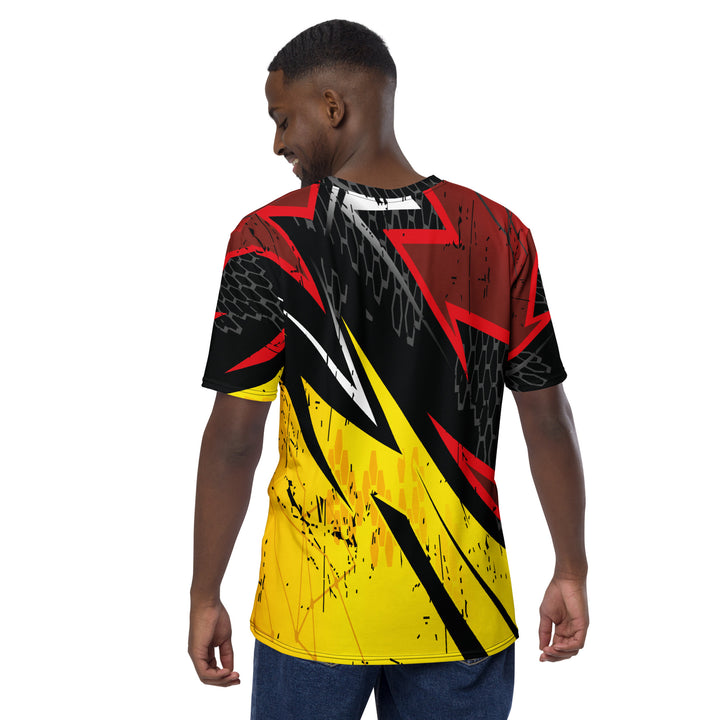 Premium Men's Jersey - Yellow-Black Blade