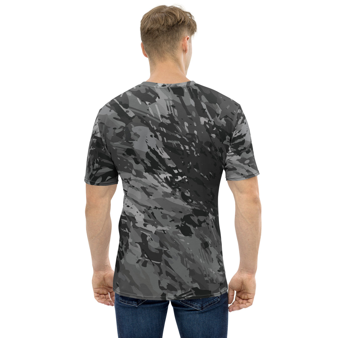 Premium Men's Jersey - Grey Splatter