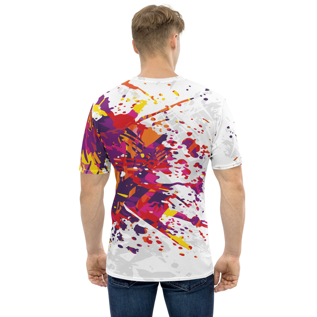 Premium Men's Jersey - White-Red Explosion