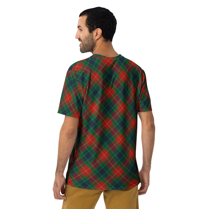 Premium Men's Jersey - Green-Yellow Tartan