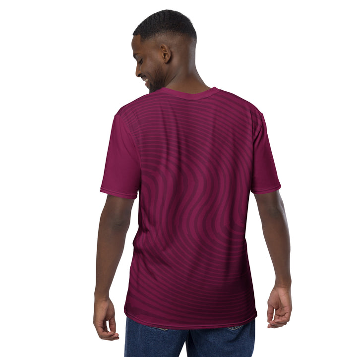 Premium Men's Jersey - Red Curve