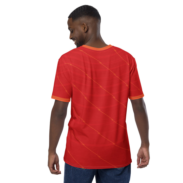 Premium Men's Jersey - Red Wire