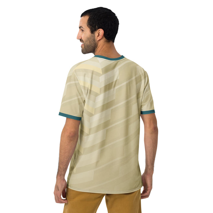 Premium Men's Jersey - Beige-Green Splint