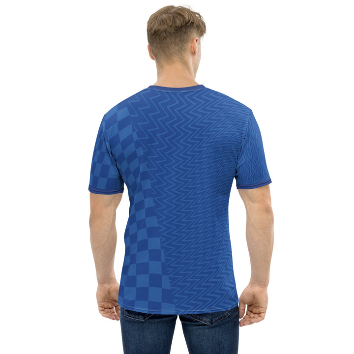 Premium Men's Jersey - Blue Banner