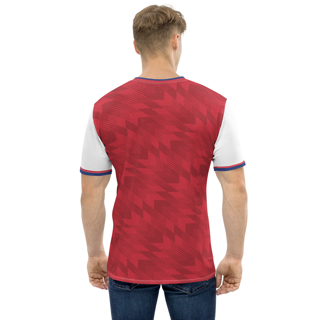 Premium Men's Jersey - Red-White Missile