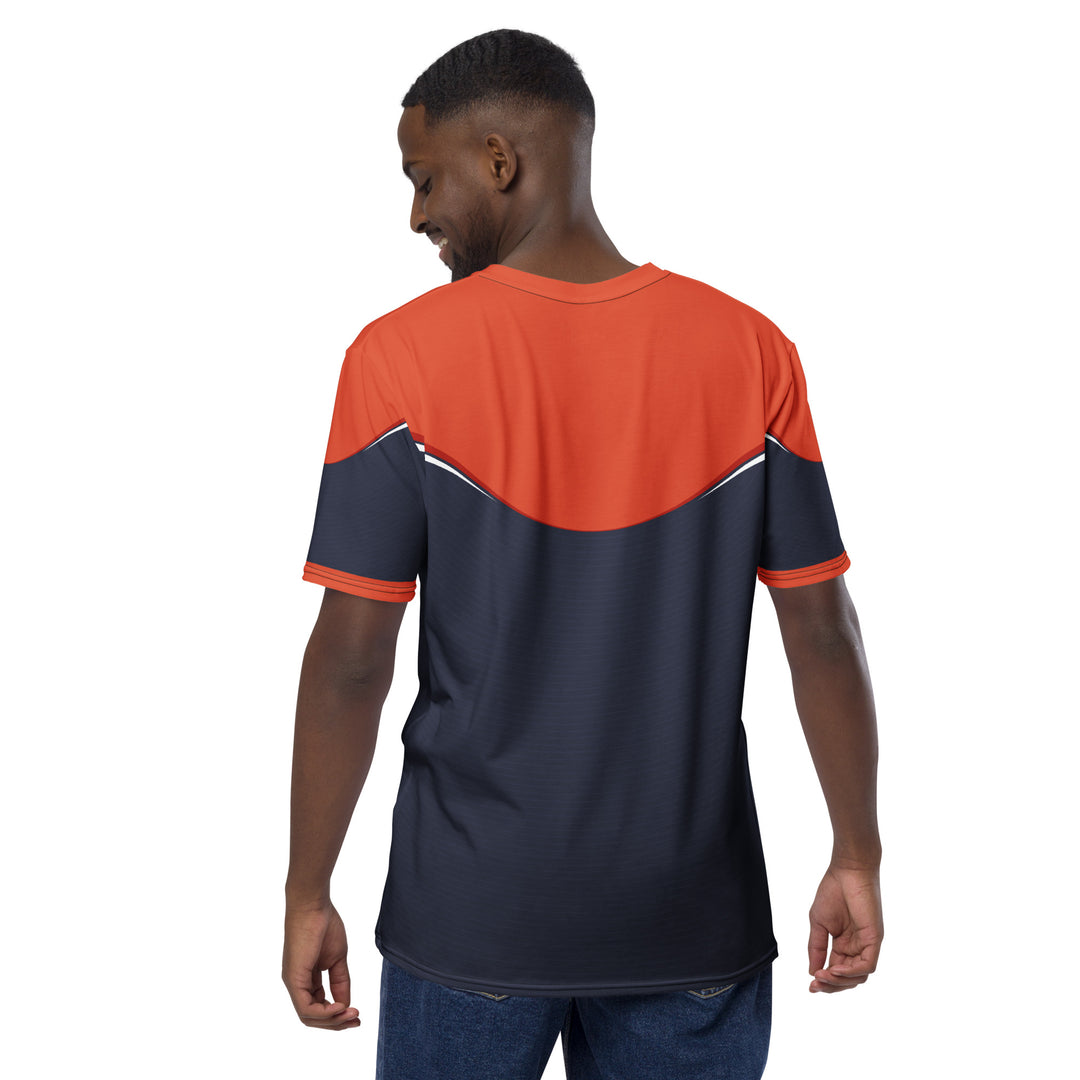 Premium Men's Jersey - Grey-Orange Throne