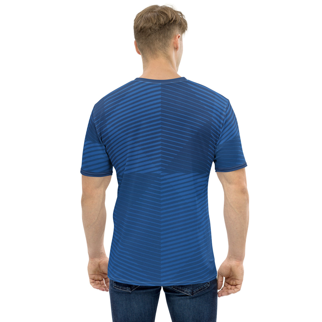 Premium Men's Jersey - Blue Diamond