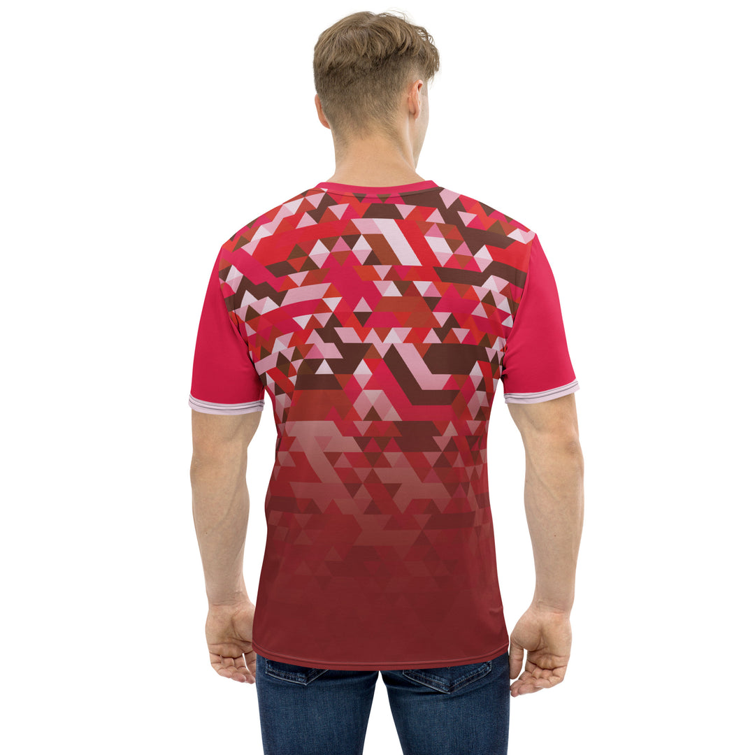 Premium Men's Jersey - Red Triangle