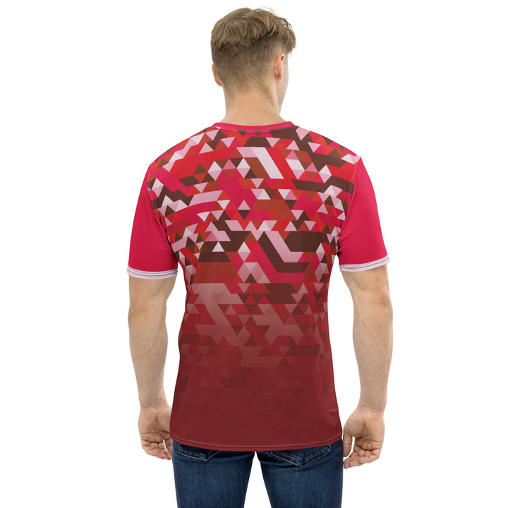 Premium Men's Jersey - Red Triangle