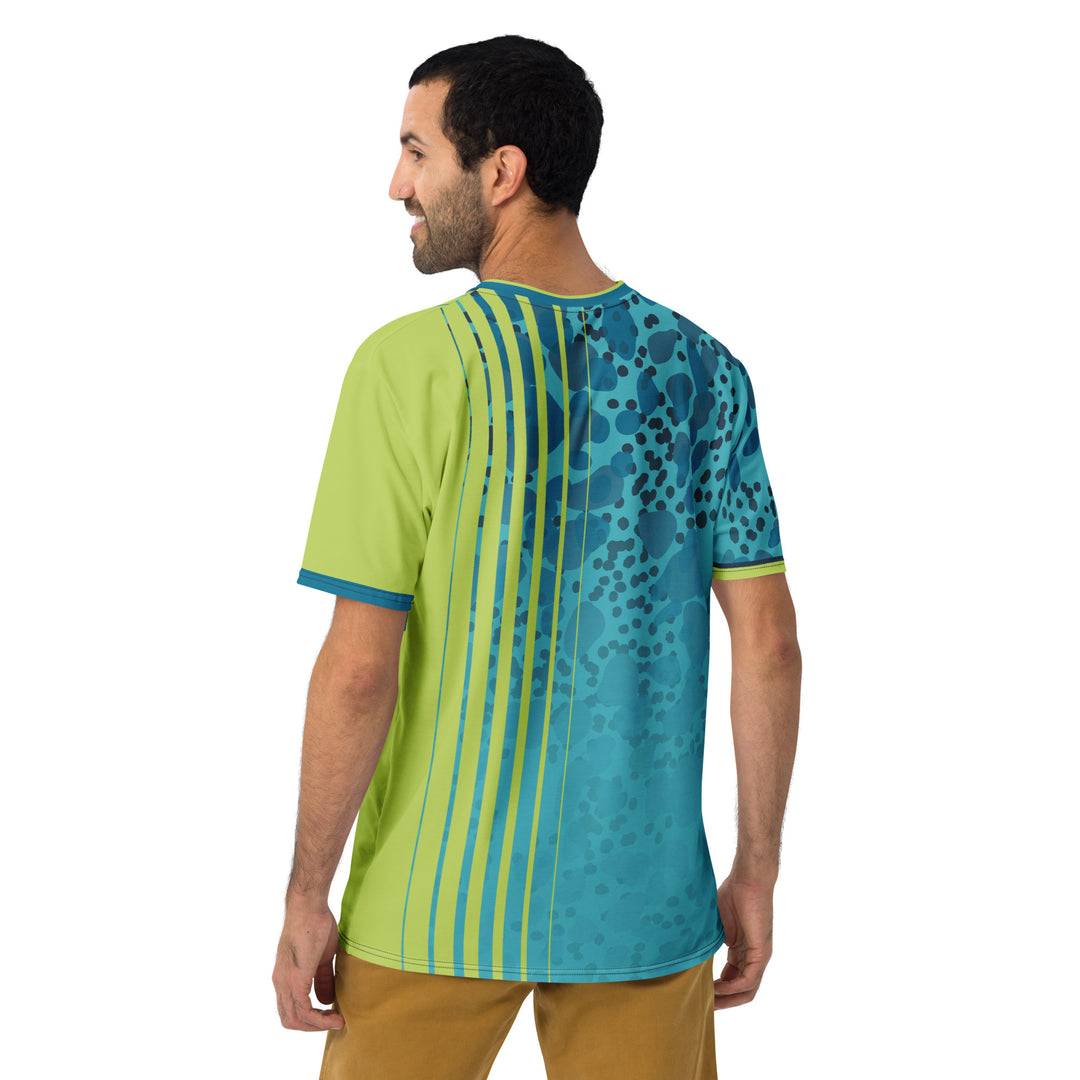 Premium Men's Jersey - Turquoise-Green Cell