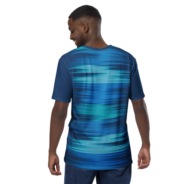 Premium Men's Jersey - Blue Mirage