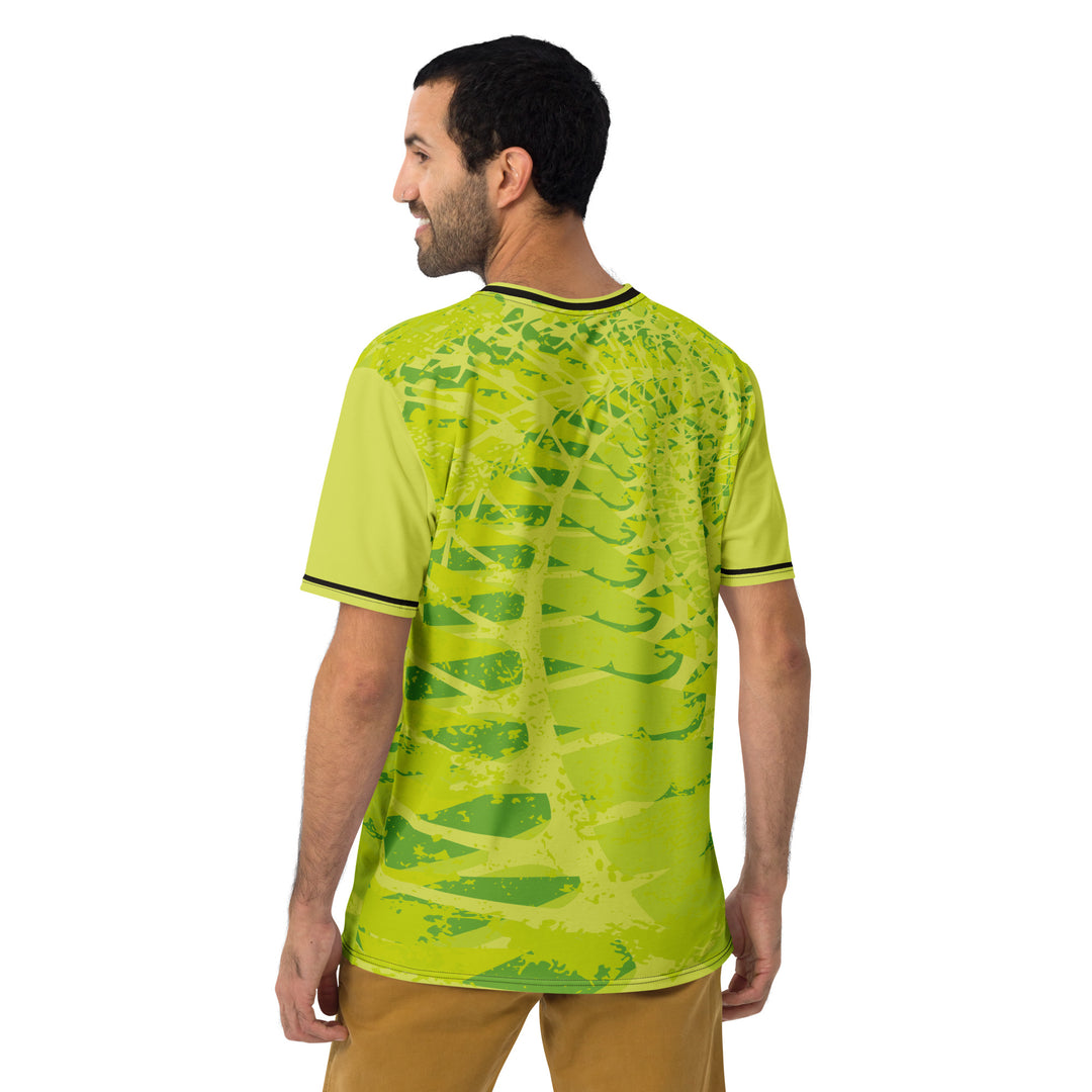 Premium Men's Jersey - Green Skip