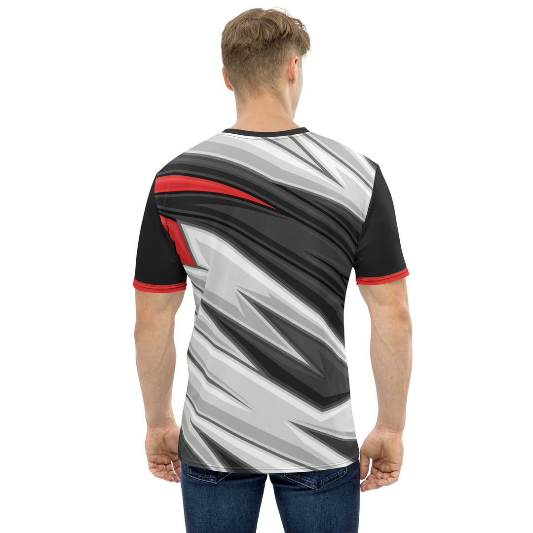 Premium Men's Jersey - Black-Grey Fast