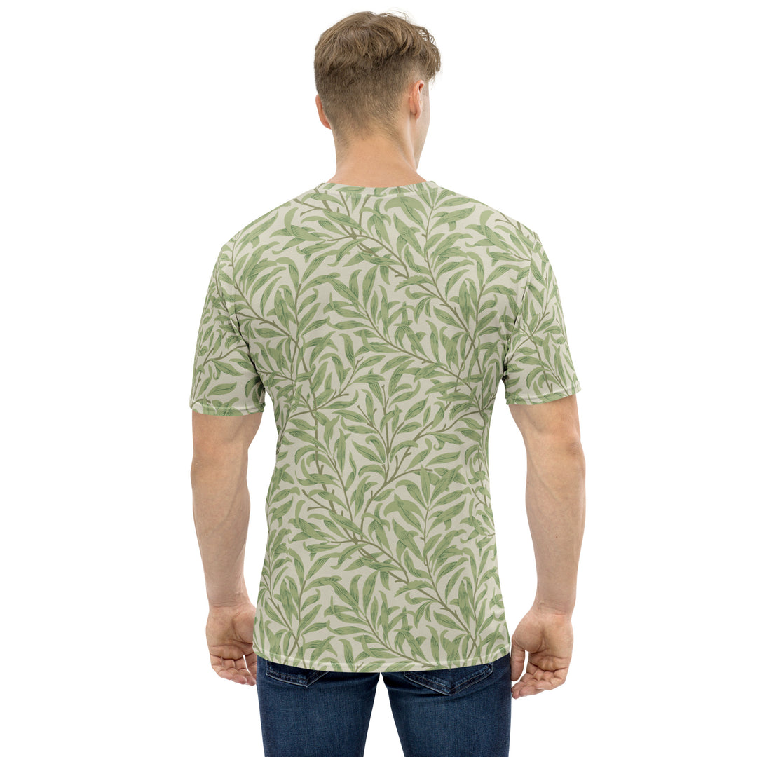 Premium Men's Jersey - Beige-Green Plant