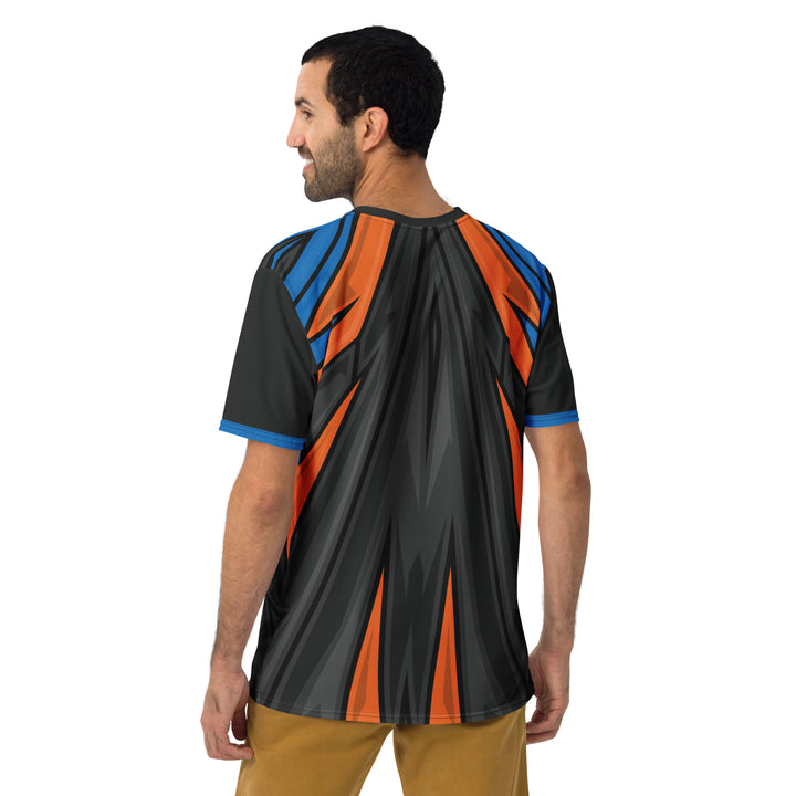 Premium Men's Jersey - Grey-Orange Gate