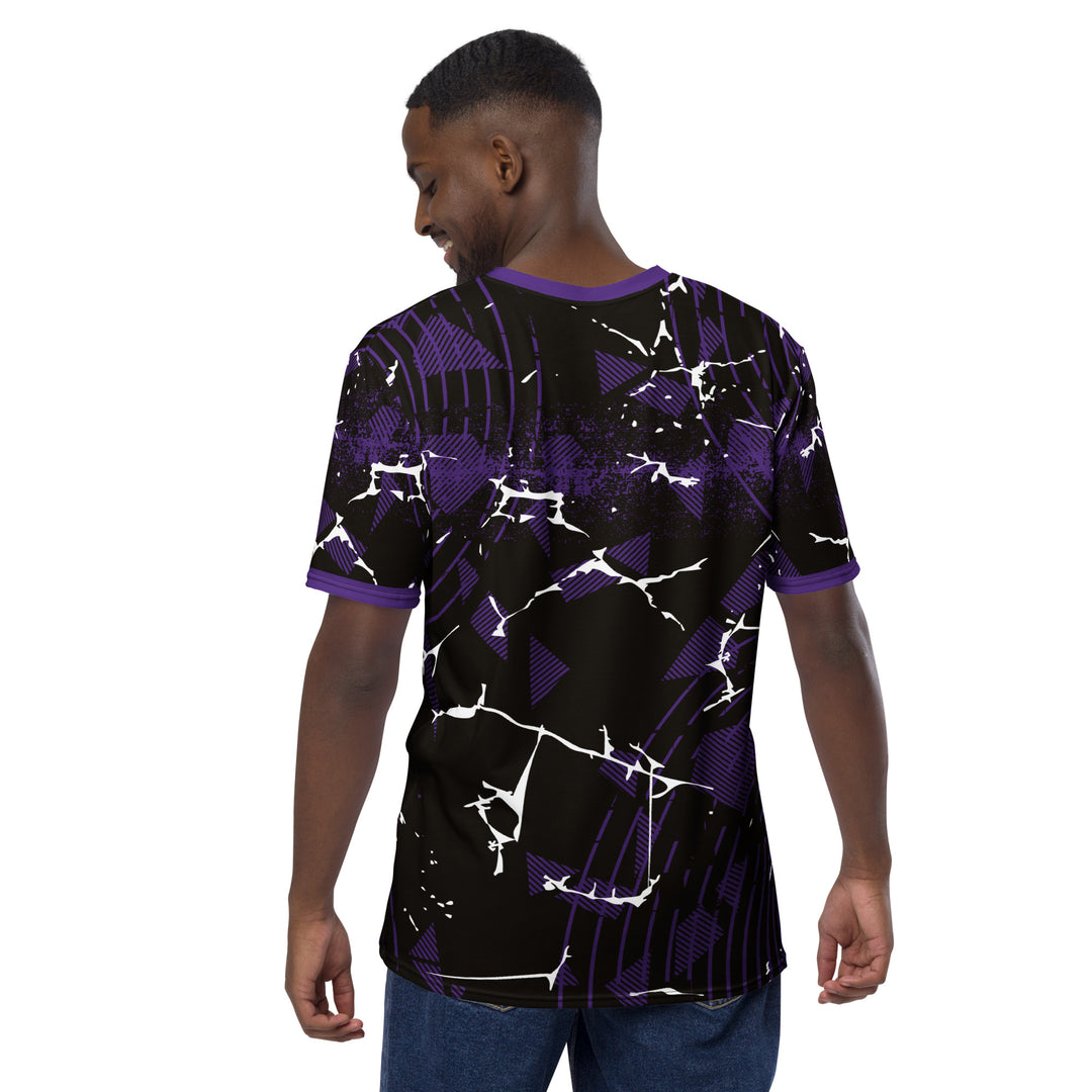 Premium Men's Jersey - Black-Purple Atomic