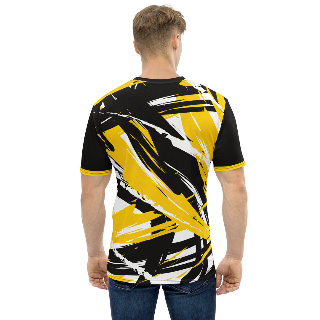 Premium Men's Jersey - Black-Yellow Craft