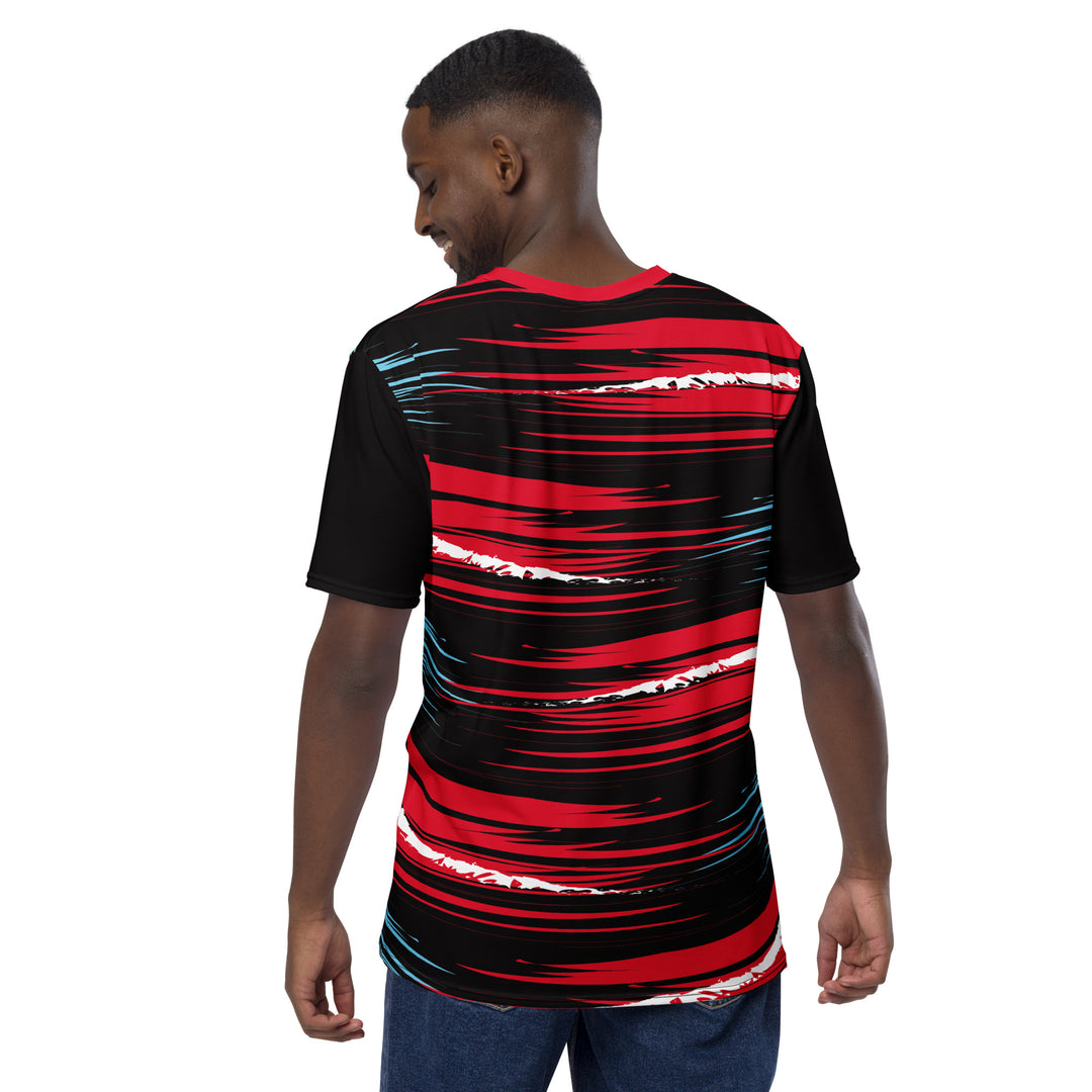 Premium Men's Jersey - Black-Red Pass