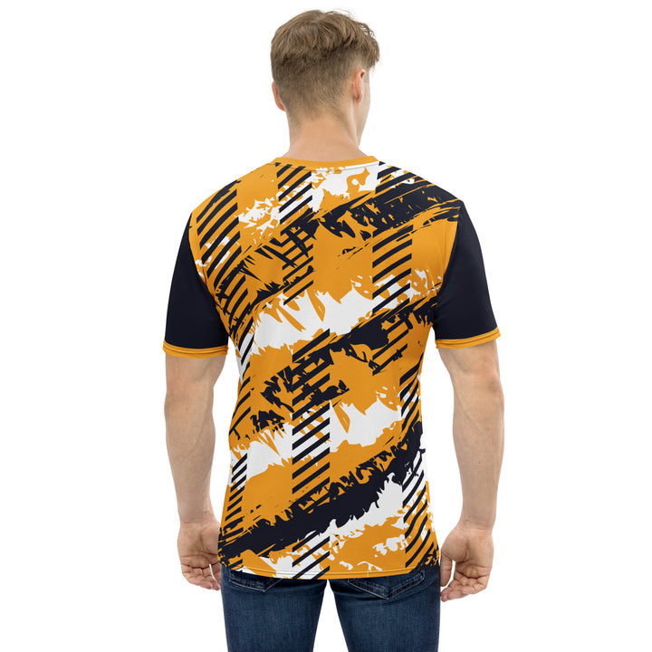 Premium Men's Jersey - Orange-Black Track