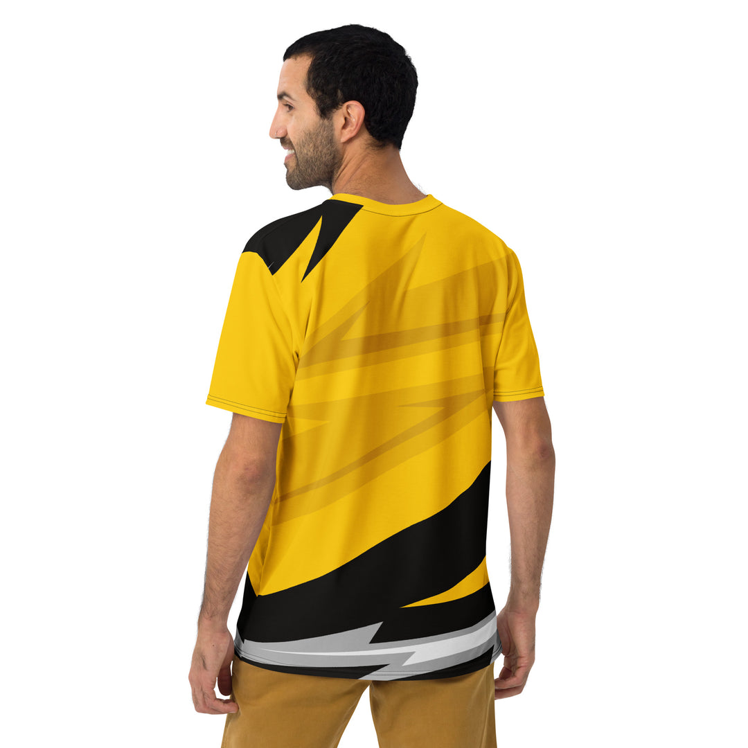 Premium Men's Jersey - Yellow-Black Arrow