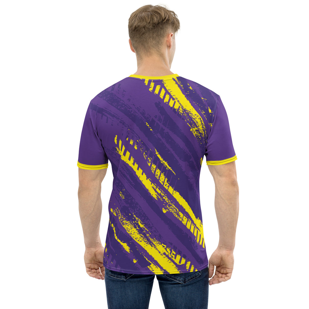 Premium Men's Jersey - Purple-Yellow Trace