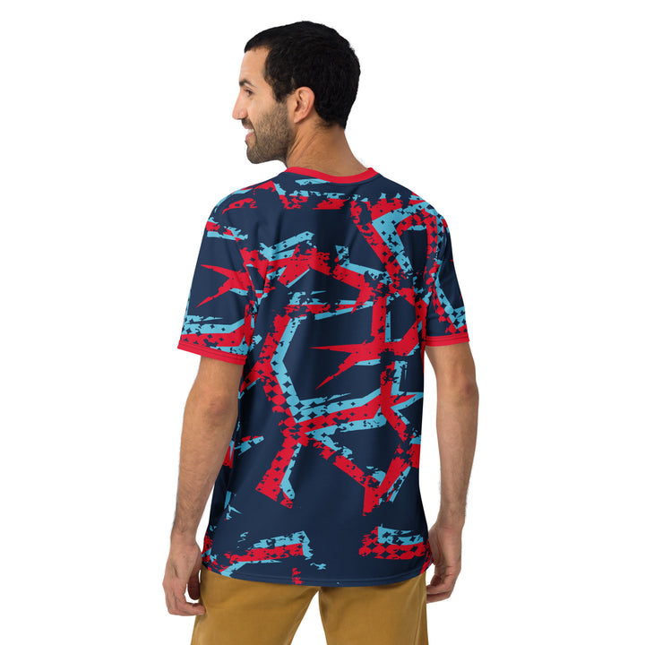 Premium Men's Jersey - Blue-Red Lost