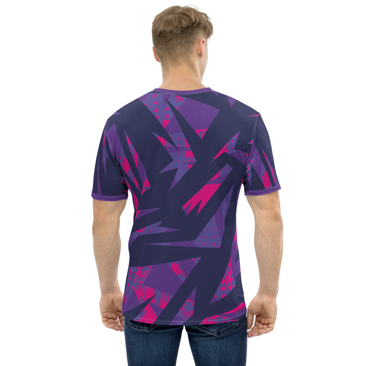 Premium Men's Jersey - Purple-Pink Flash