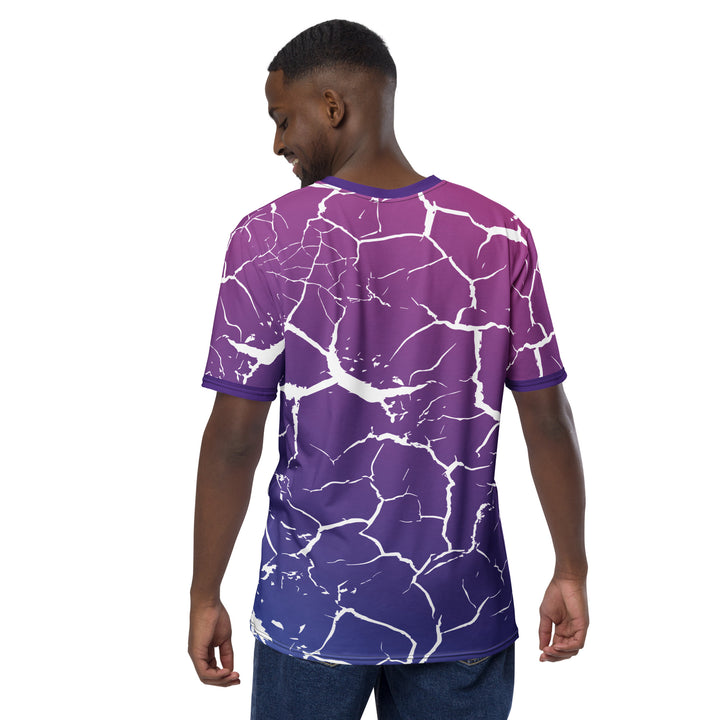 Premium Men's Jersey - Purple-White Desert