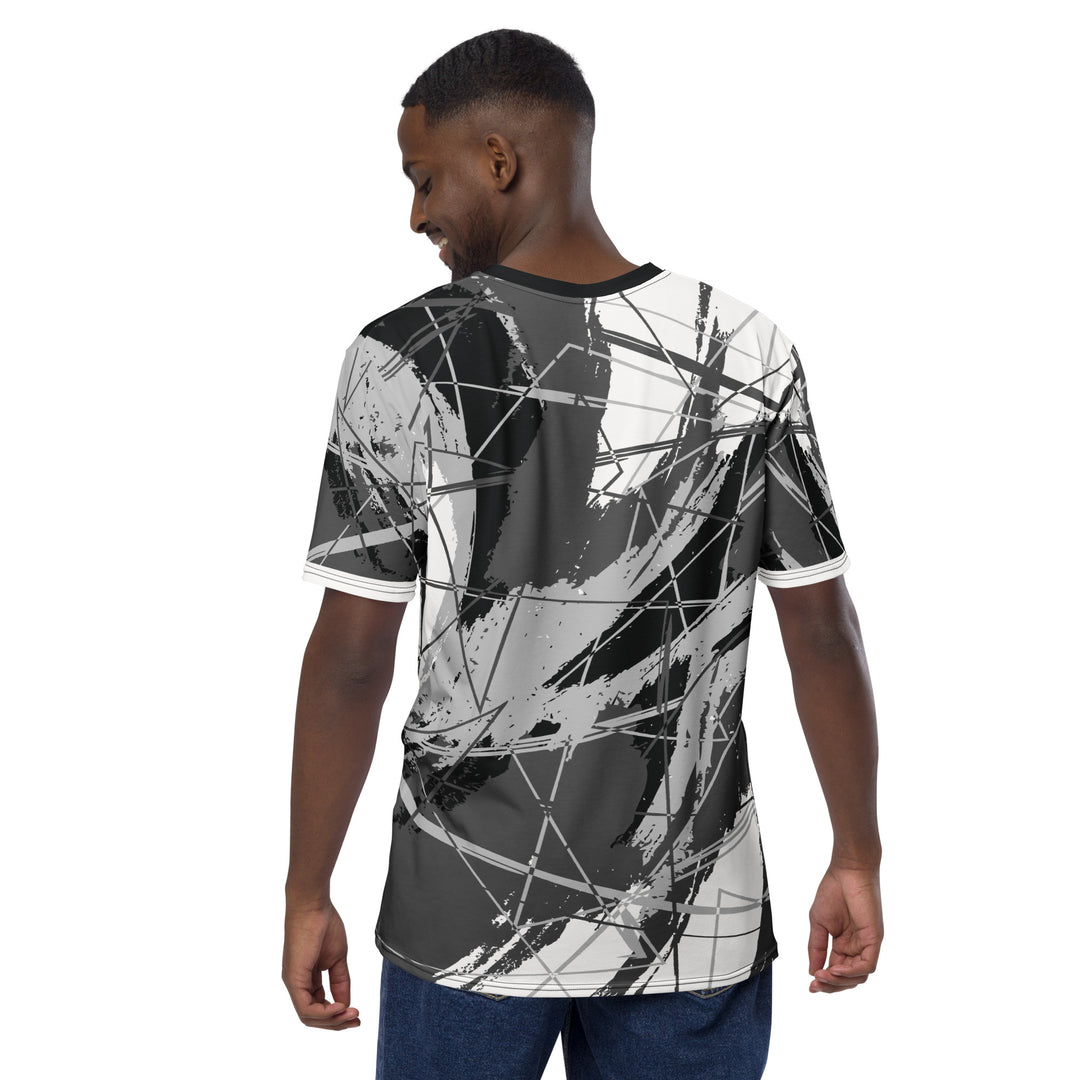 Premium Men's Jersey - Grey-White Net