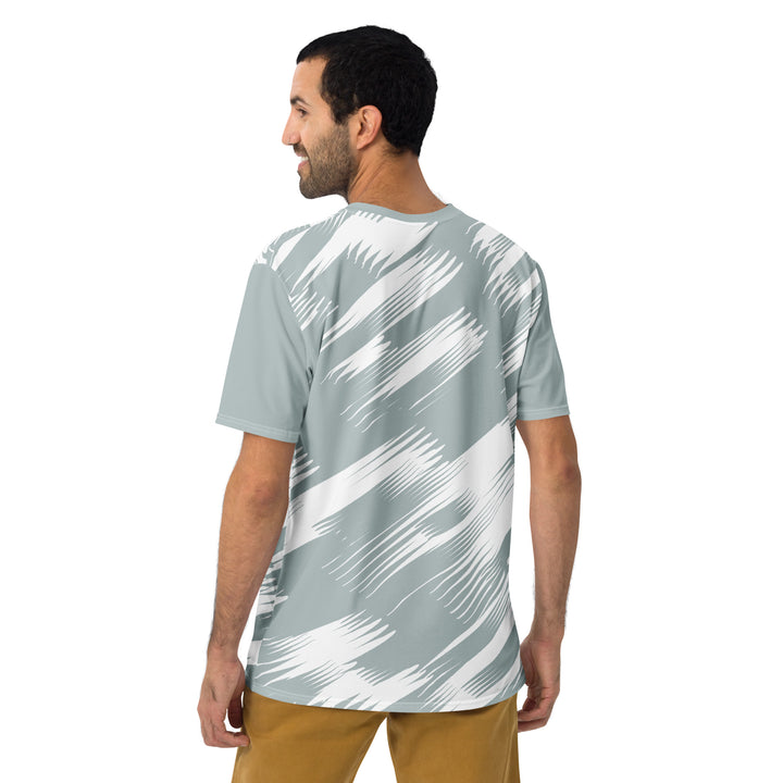 Premium Men's Jersey - Grey-White Stream