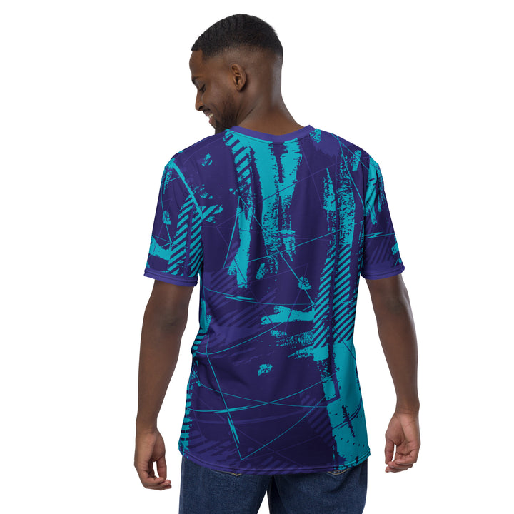 Premium Men's Jersey - Purple-Blue Road