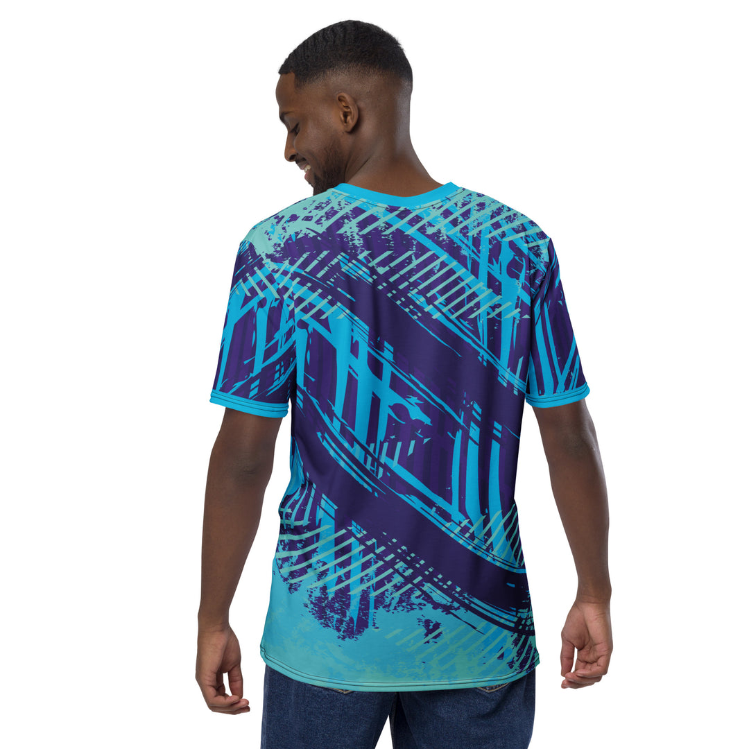 Premium Men's Jersey - Blue-Purple Pitch