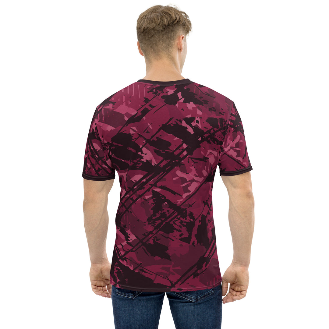 Premium Men's Jersey - Brown-Red Hint