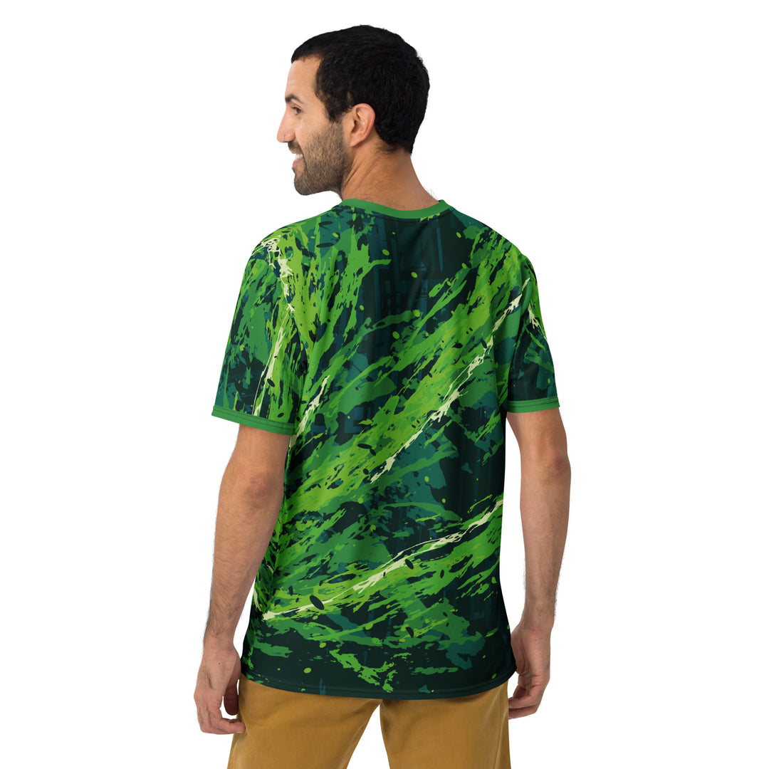 Premium Men's Jersey - Green Eruption