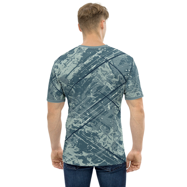 Premium Men's Jersey - Grey-Blue Cover