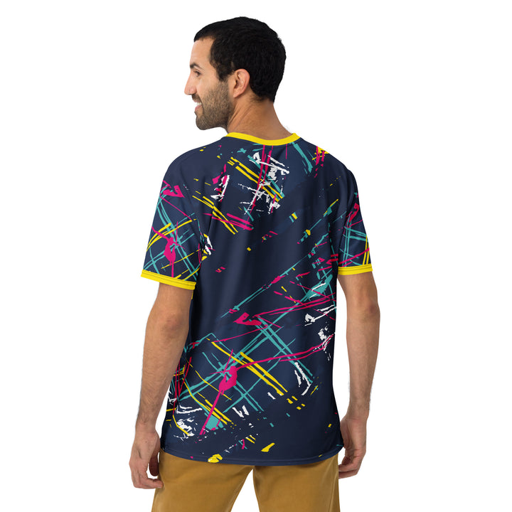 Premium Men's Jersey - Blue-Yellow DNA