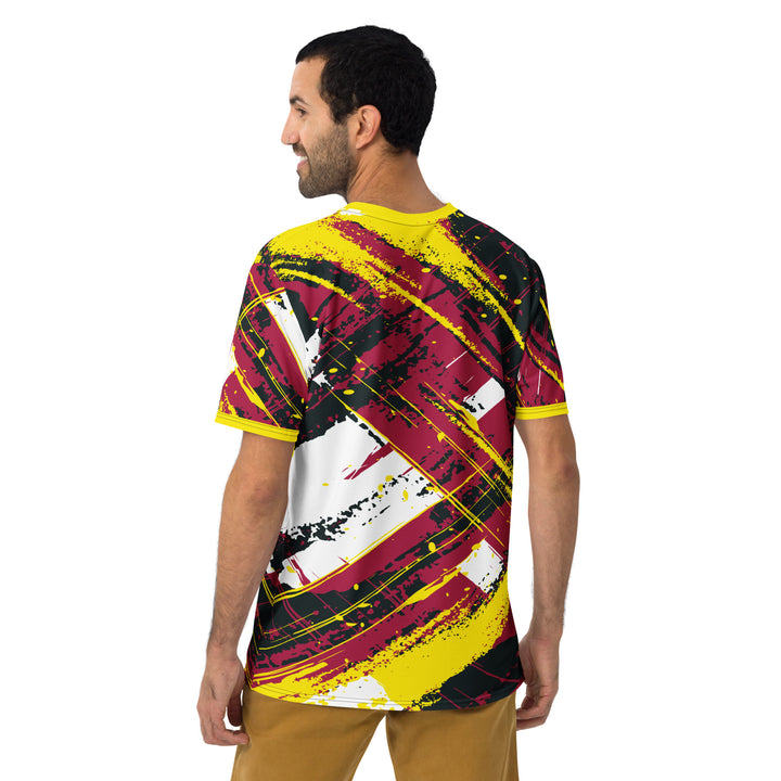 Premium Men's Jersey - Red-Yellow Emotion