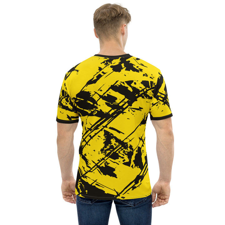 Premium Men's Jersey - Yellow-Black Source