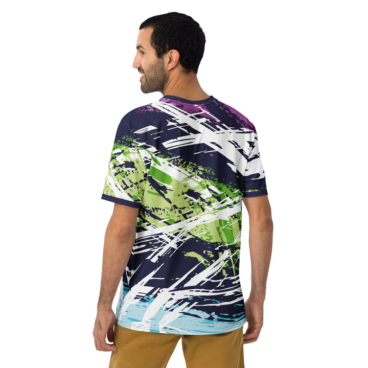 Premium Men's Jersey - Blue-Green Play