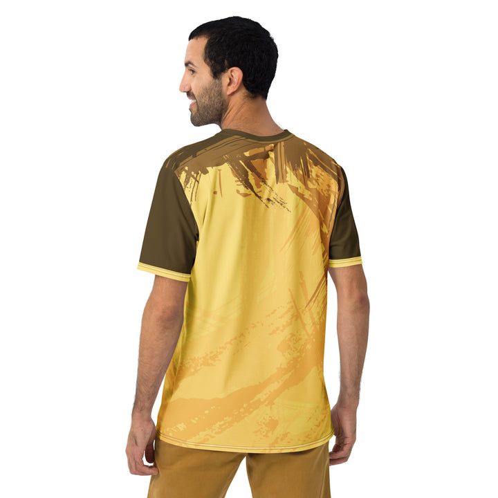 Premium Men's Jersey - Yellow Clear