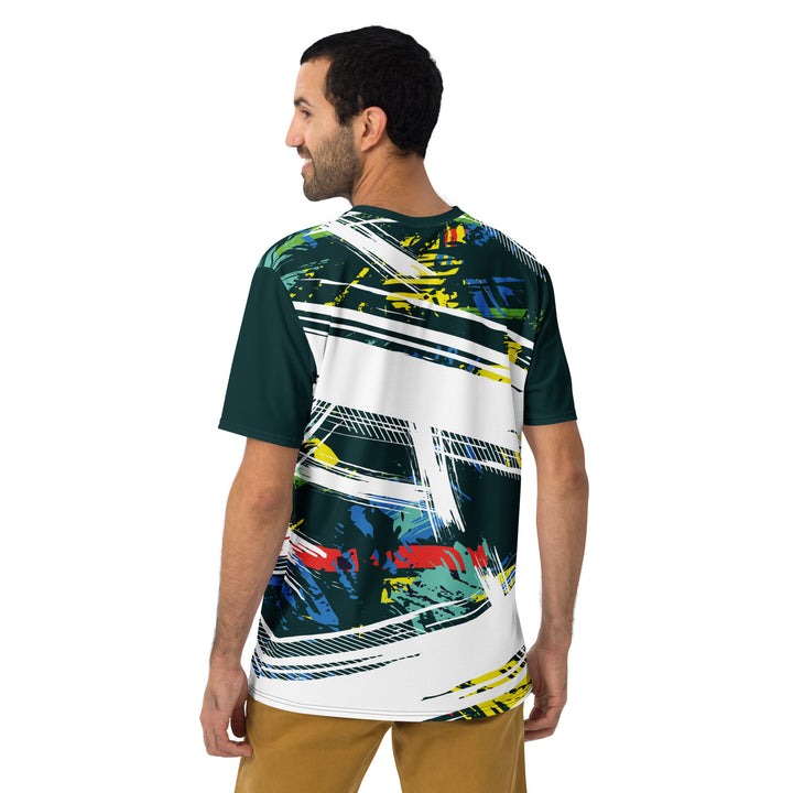 Premium Men's Jersey - Green-White Whip