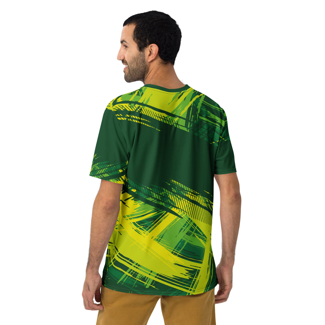 Premium Men's Jersey - Green Orbit