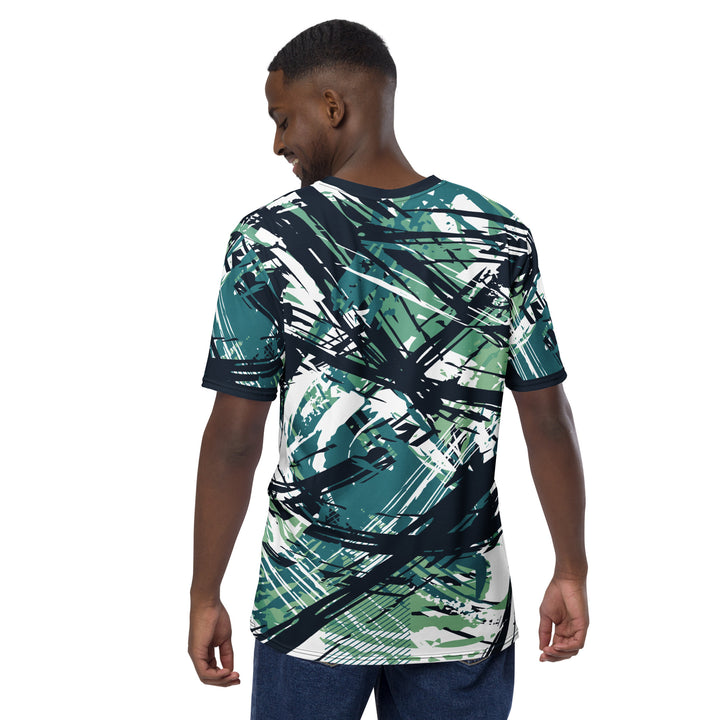 Premium Men's Jersey - Green-White Trick