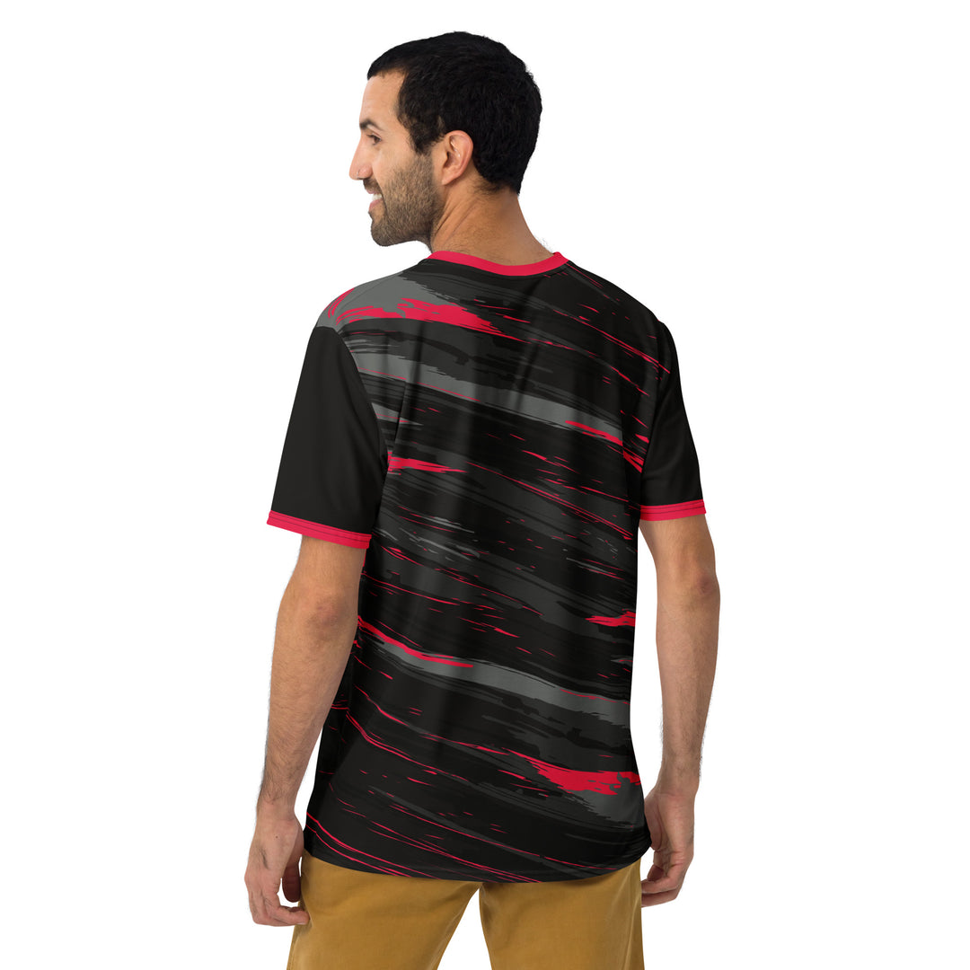 Premium Men's Jersey - Black-Red Sparks