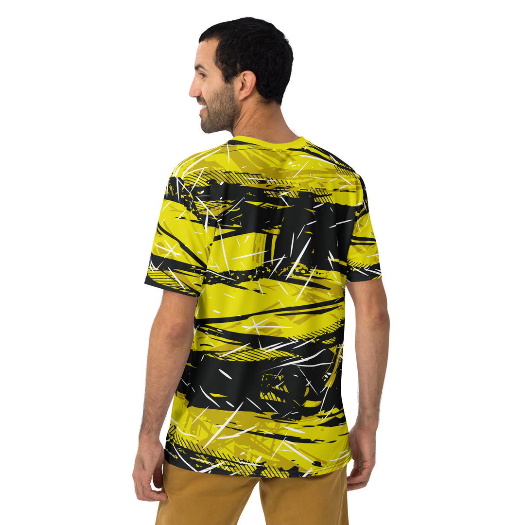 Premium Men's Jersey - Black-Yellow Control