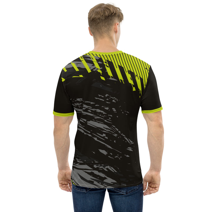 Premium Men's Jersey - Black-Green Control