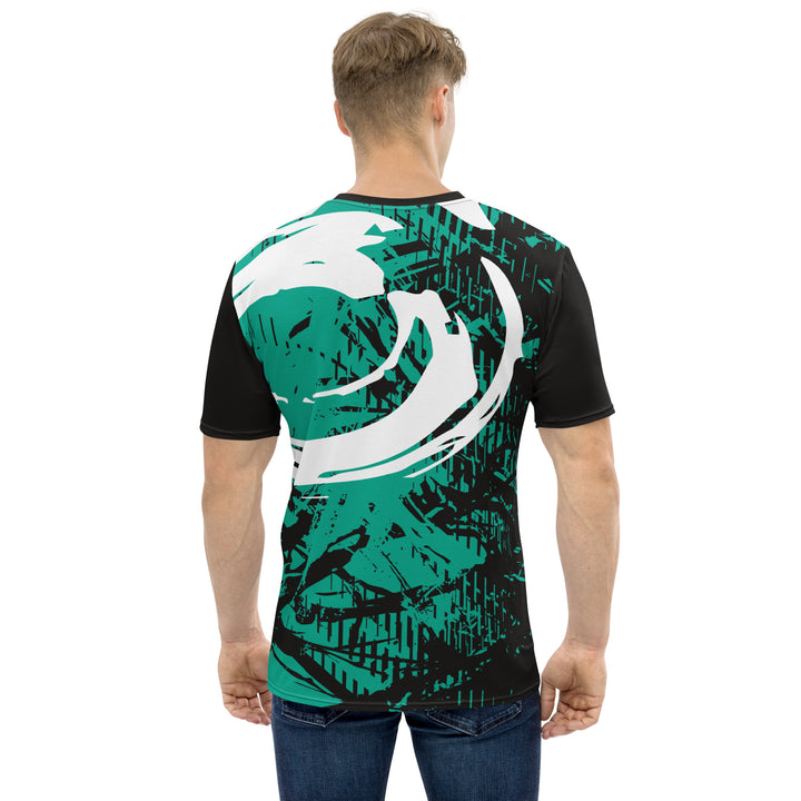 Premium Men's Jersey - Black-Green Rescue