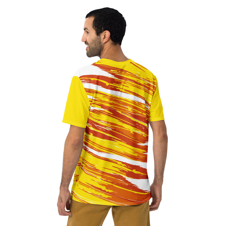 Premium Men's Jersey - Yellow-Orange Beam