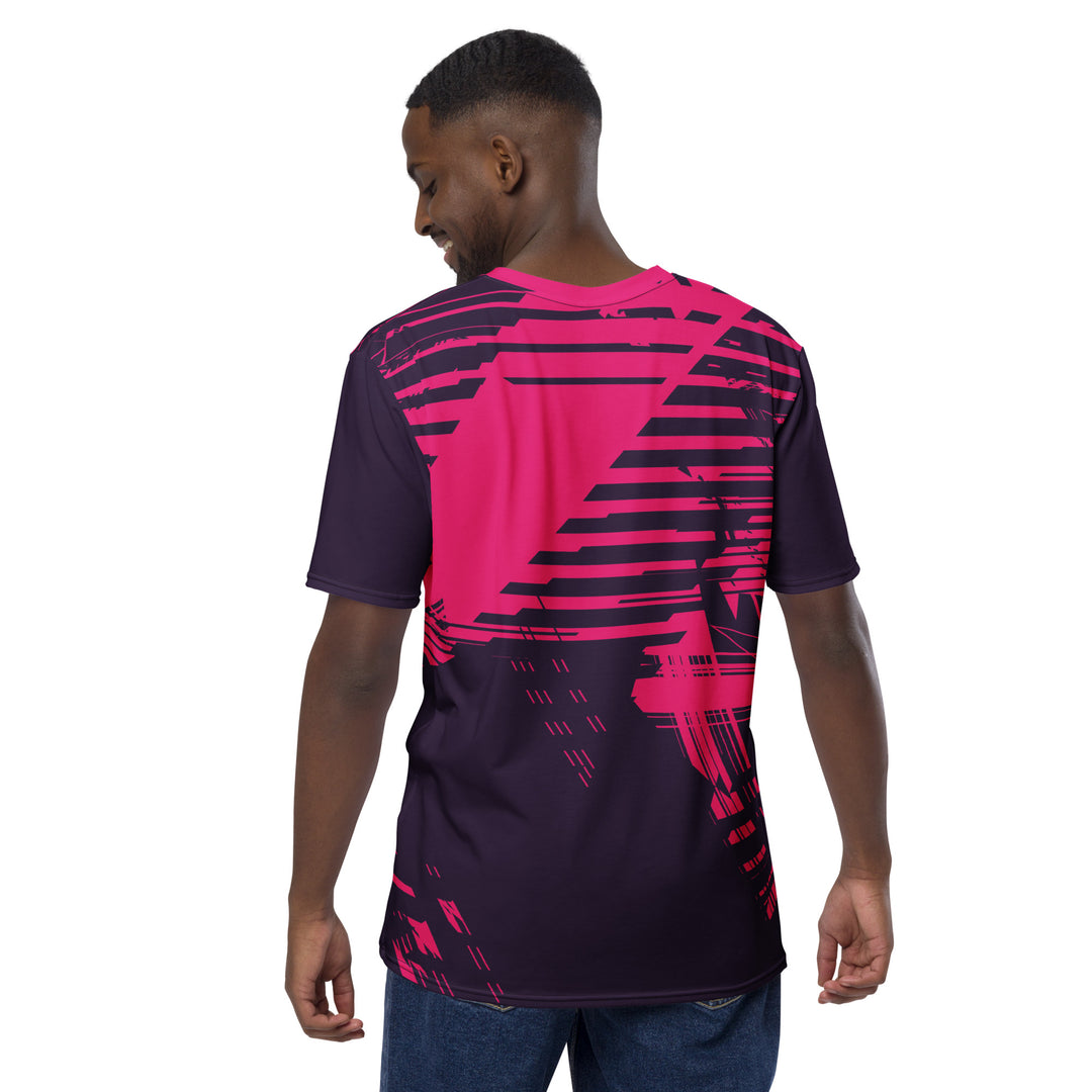 Premium Men's Jersey - Purple-Pink Trace